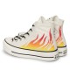 CONVERSE CHUCK TAYLOR ALL STAR LIFT PLATFORM FLAMES