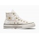 Converse Chuck Taylor All Star Lift Ribbon High Top Vintage White