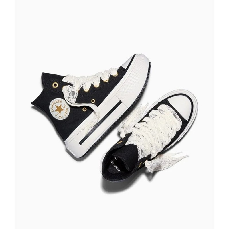 CONVERSE CHUCK TAYLOR ALL STAR LIFT DOUBLE STACK LACE