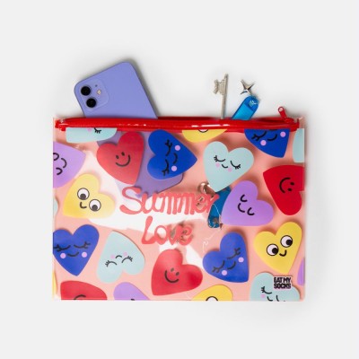 EAT MY SOCKS EMS, Accessories, Zip Bags, Summer Love