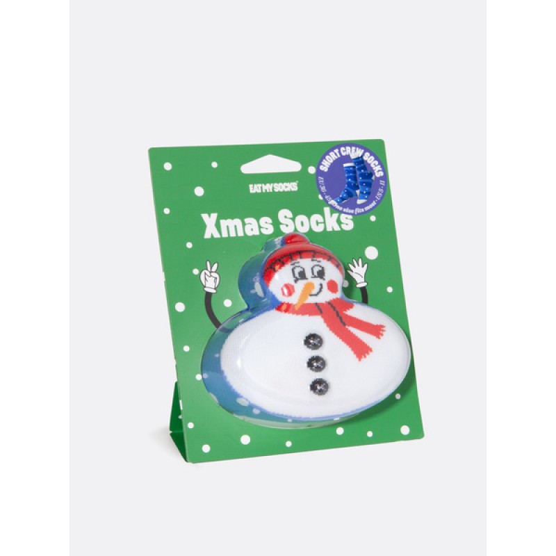 EMS, Socks, Adults, Xmas, Snowman τ