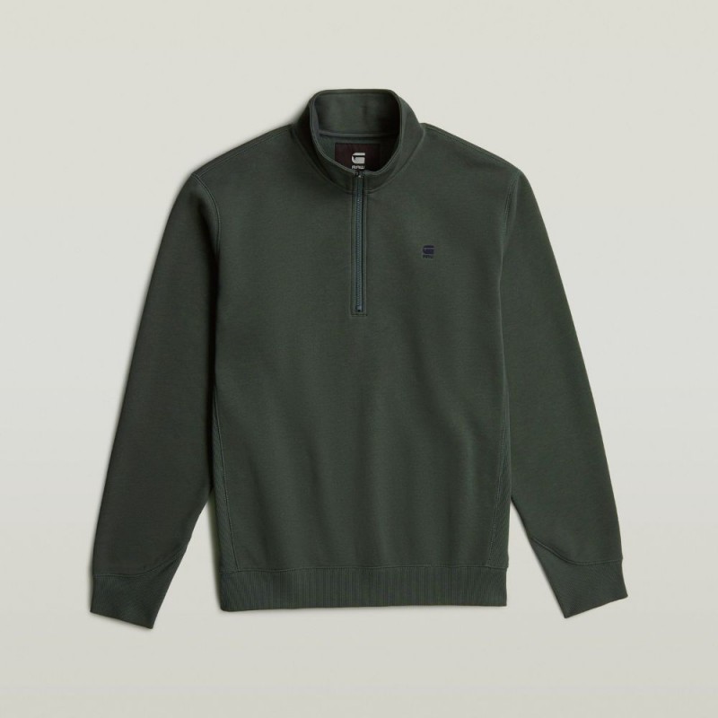 G-STAR Premium core half zip r sw ls
