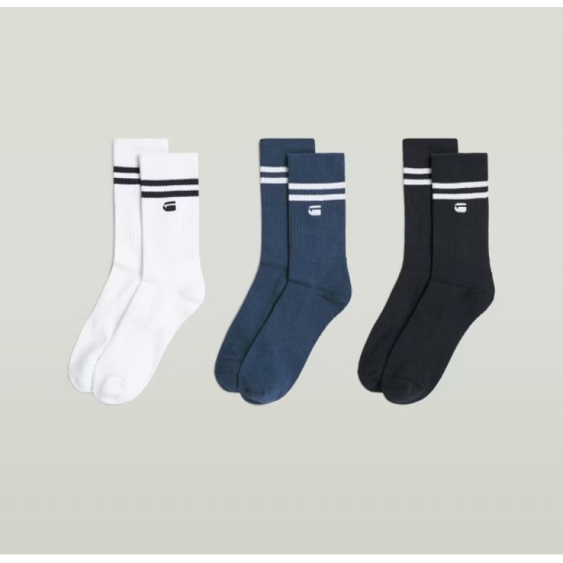 G-STAR RIDGE-3 PACK SPORTS SOCKS