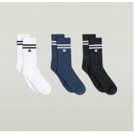 G-STAR RIDGE-3 PACK SPORTS SOCKS