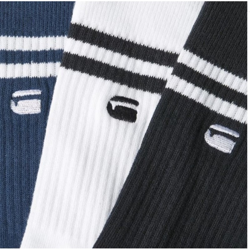 G-STAR RIDGE-3 PACK SPORTS SOCKS