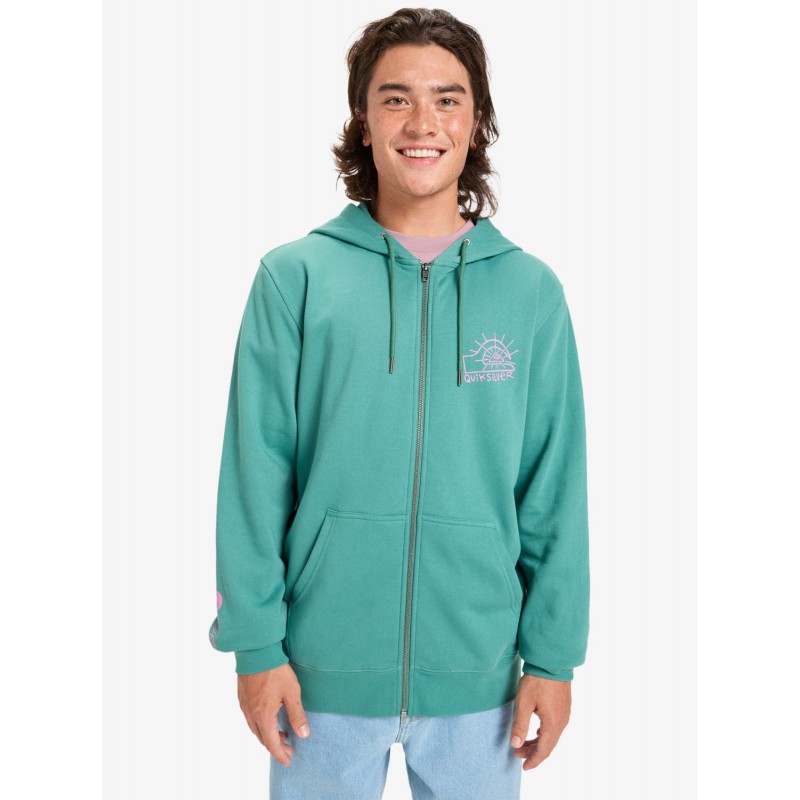QUICKSILVER GRAPHIC HOOD ZIP ΦΟΥΤΕΡ ΑΝΔΡΙΚΟ