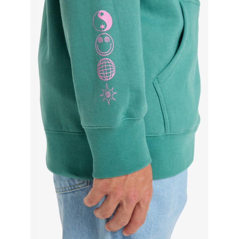 QUICKSILVER GRAPHIC HOOD ZIP ΦΟΥΤΕΡ ΑΝΔΡΙΚΟ
