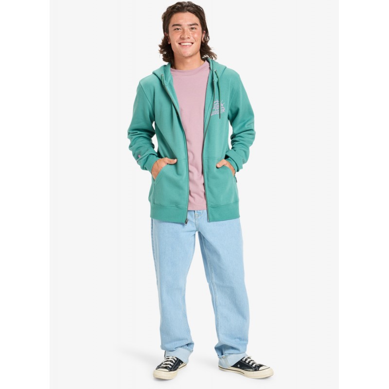 QUICKSILVER GRAPHIC HOOD ZIP ΦΟΥΤΕΡ ΑΝΔΡΙΚΟ