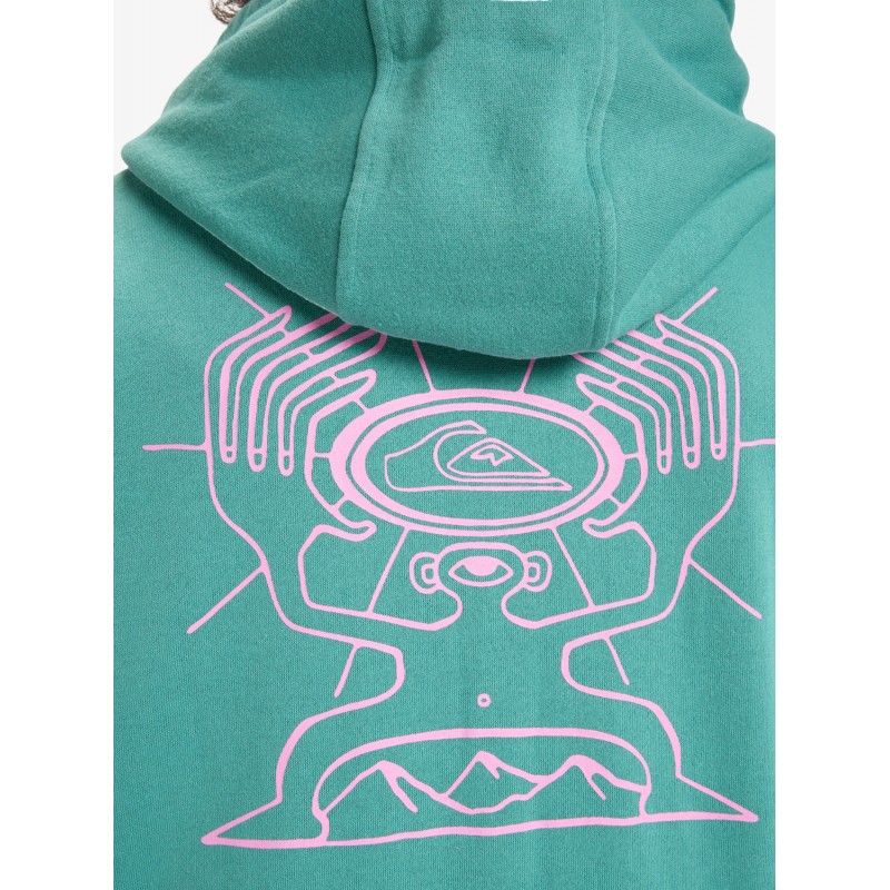 QUICKSILVER GRAPHIC HOOD ZIP ΦΟΥΤΕΡ ΑΝΔΡΙΚΟ