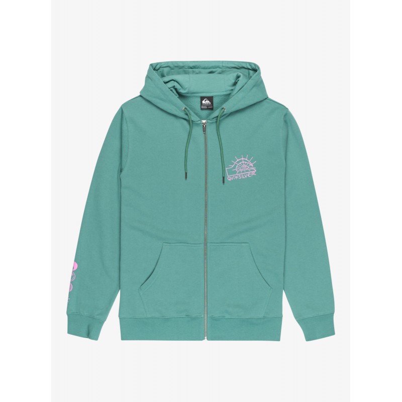 QUICKSILVER GRAPHIC HOOD ZIP ΦΟΥΤΕΡ ΑΝΔΡΙΚΟ