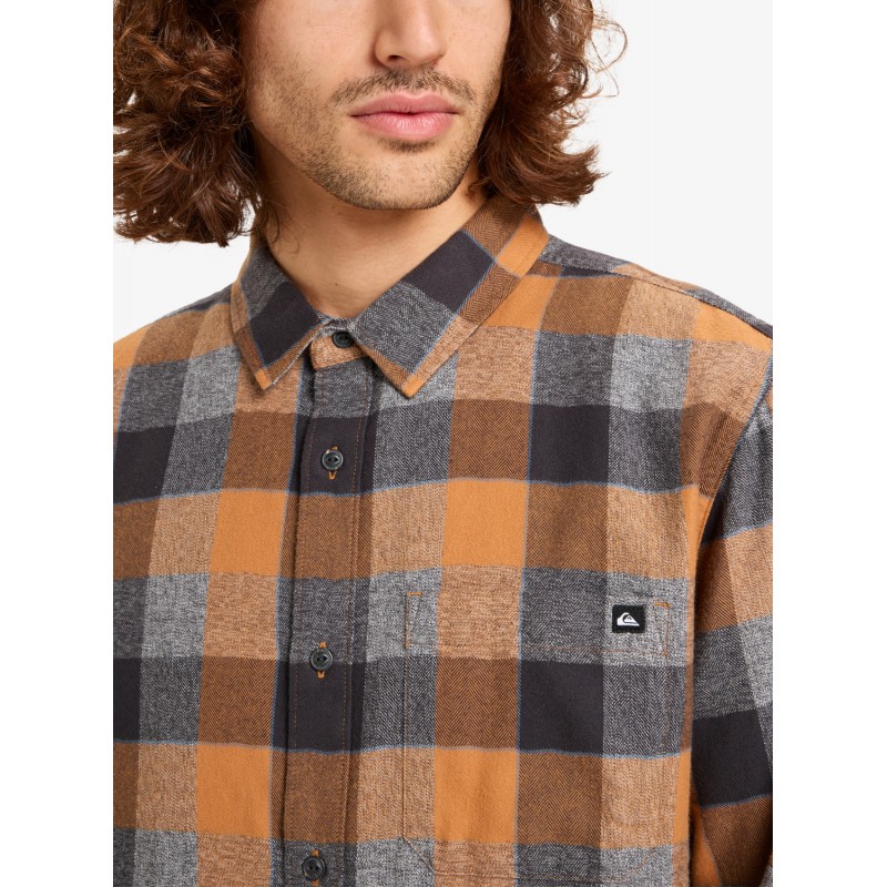 QUICKSILVER MOTHERFLY PLAID LS SHIRT ΠΟΥΚΑΜΙΣΟ ΑΝΔΡΙΚΟ