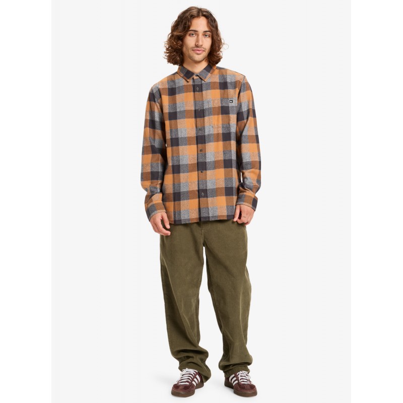 QUICKSILVER MOTHERFLY PLAID LS SHIRT ΠΟΥΚΑΜΙΣΟ ΑΝΔΡΙΚΟ