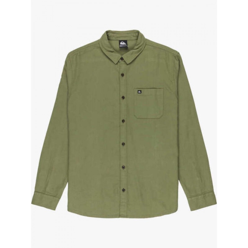QUICKSILVER MOTHERFLY SOLID LS SHIRT ΠΟΥΚΑΜΙΣΟ ΑΝΔΡΙΚΟ
