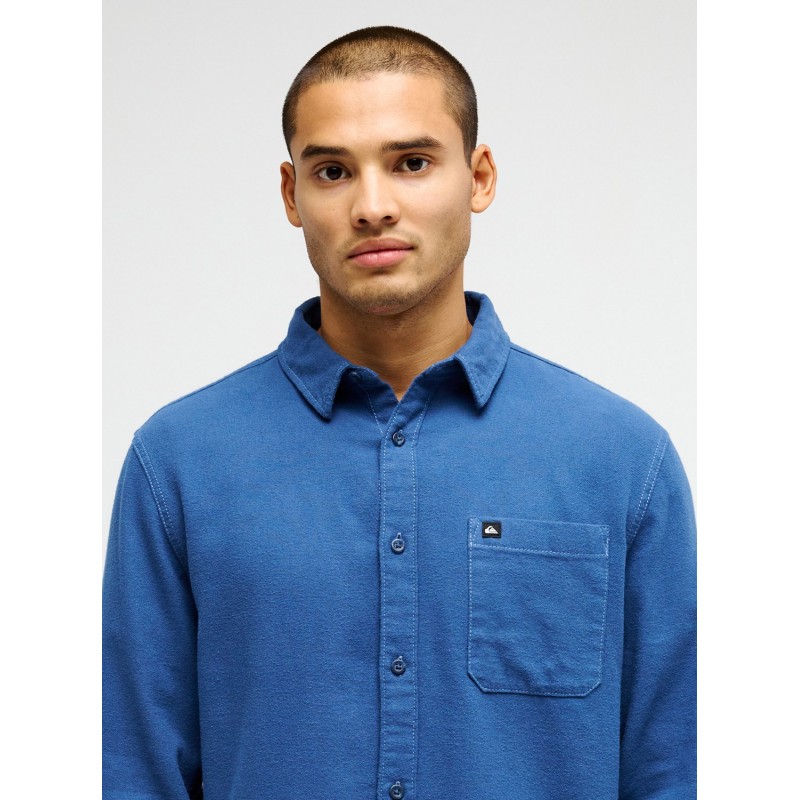 QUICKSILVER MOTHERFLY SOLID LS SHIRT