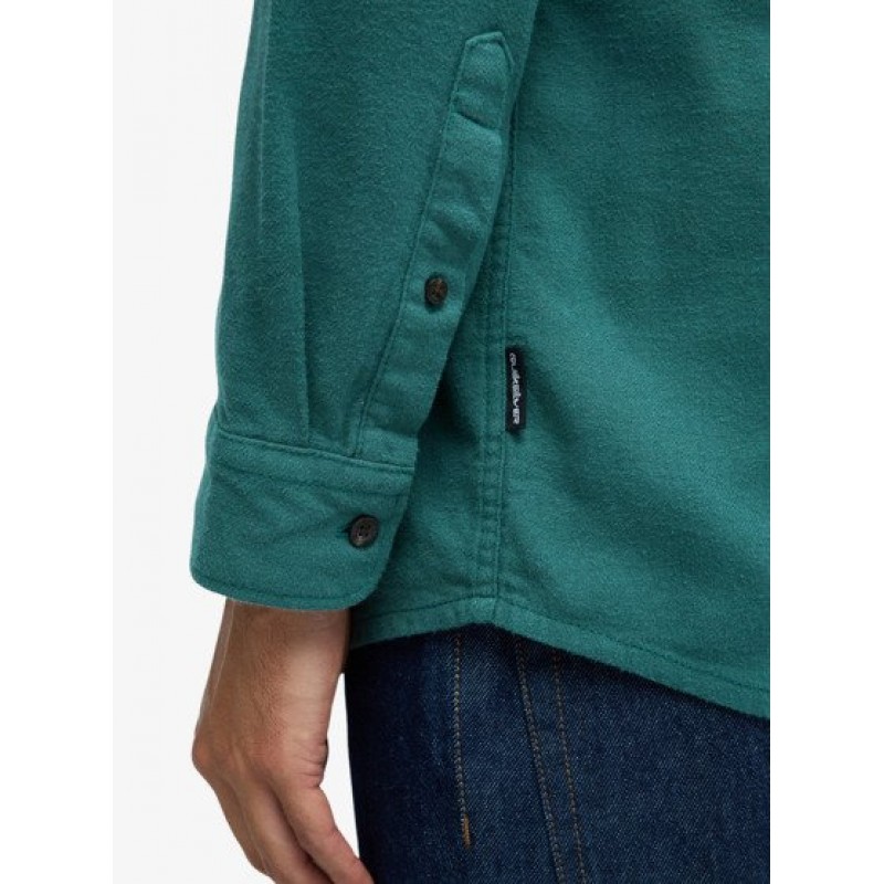 QUICKSILVER MOTHERFLY SOLID LS SHIRT