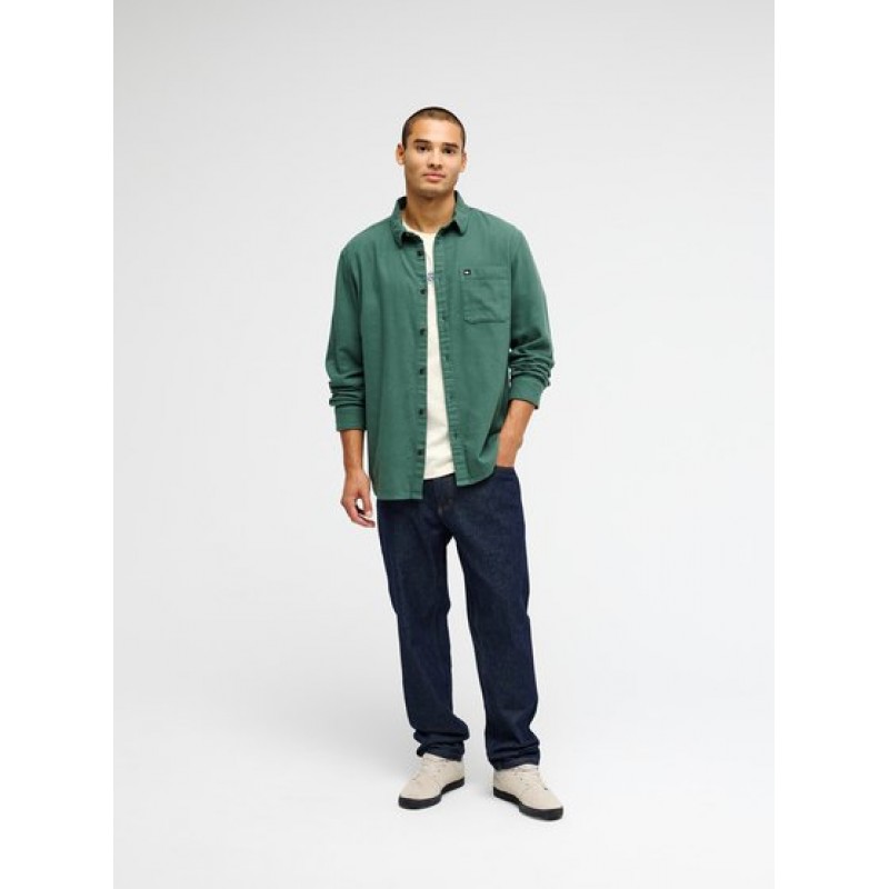 QUICKSILVER MOTHERFLY SOLID LS SHIRT