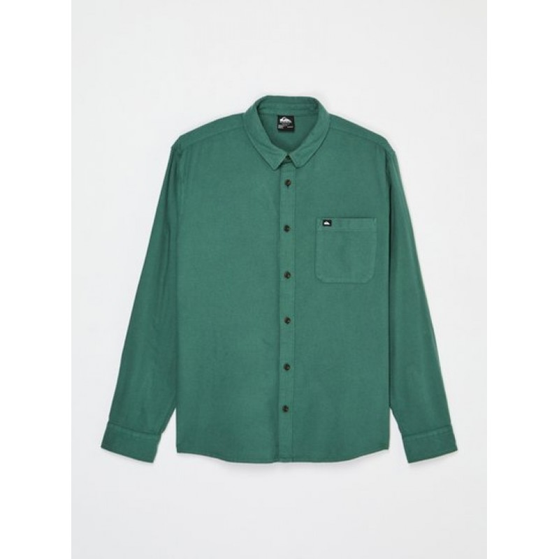 QUICKSILVER MOTHERFLY SOLID LS SHIRT