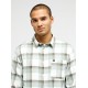 QUICKSILVER MOTHERFLY PLAID LS