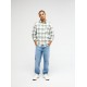 QUICKSILVER MOTHERFLY PLAID LS