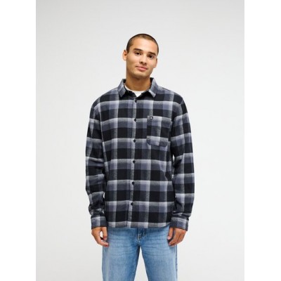 QUICKSILVER MOTHERFLY PLAID LS