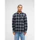 QUICKSILVER MOTHERFLY PLAID LS