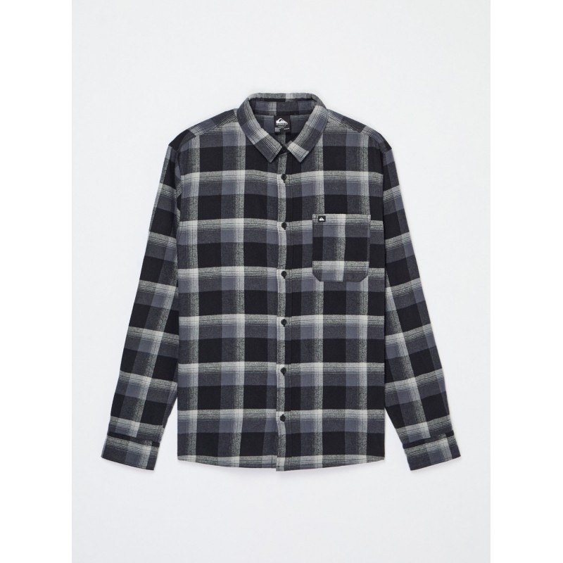 QUICKSILVER MOTHERFLY PLAID LS
