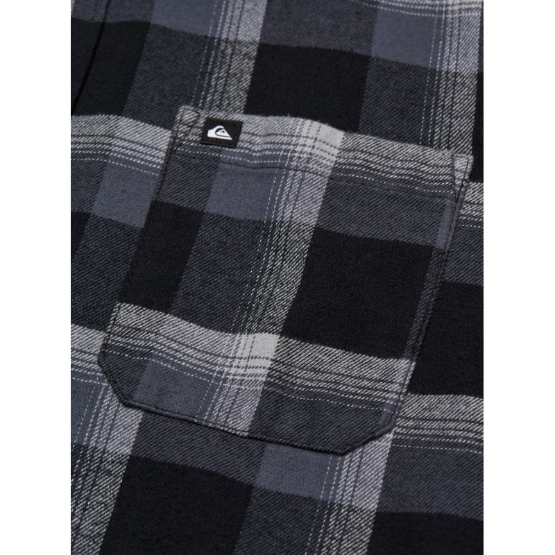 QUICKSILVER MOTHERFLY PLAID LS