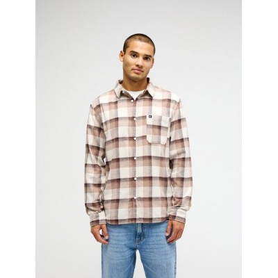 QUICKSILVER MOTHERFLY PLAID LS
