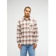 QUICKSILVER MOTHERFLY PLAID LS