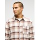 QUICKSILVER MOTHERFLY PLAID LS