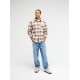 QUICKSILVER MOTHERFLY PLAID LS
