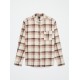 QUICKSILVER MOTHERFLY PLAID LS
