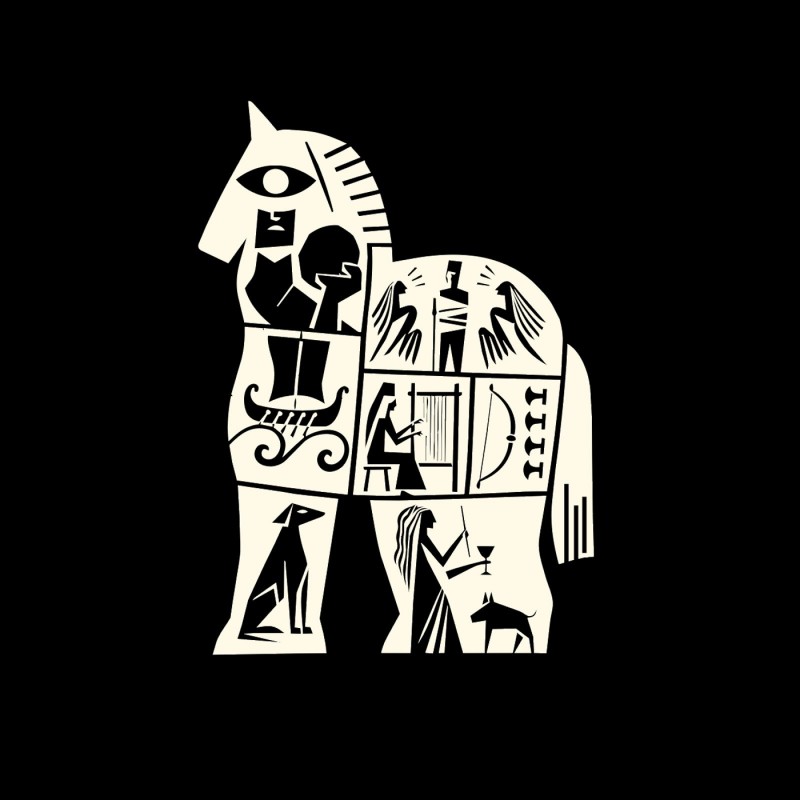 SHAIKKO ΦΟΥΤΕΡ ODC TROJAN HORSE HOODIE