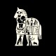 SHAIKKO ΦΟΥΤΕΡ ODC TROJAN HORSE HOODIE