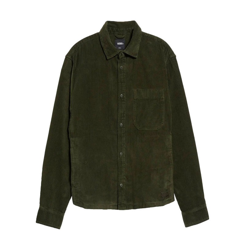 VANS Martinez Cord Overshirt Obsidian