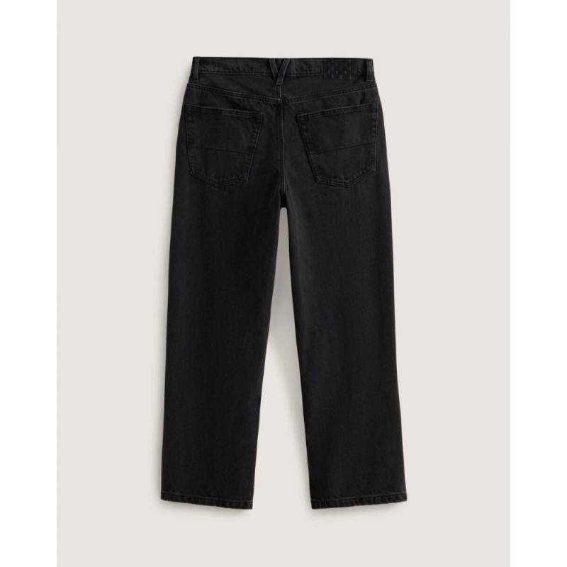 VANS Check-5 Baggy Denim Pan Black