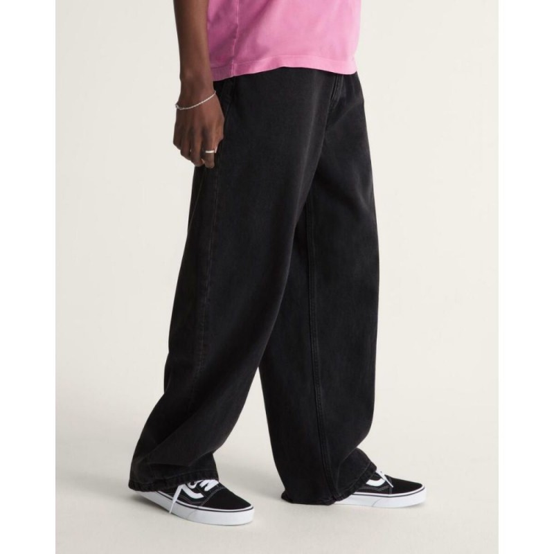 VANS Check-5 Baggy Denim Pan Black