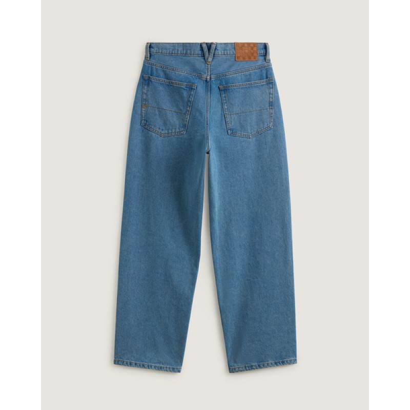 VANS Check-5 Baggy Denim Pan STONEWAS