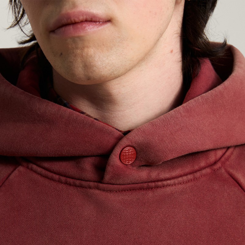 VANS Tilt Rolled Hem Pullove Poppy E