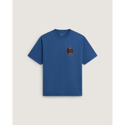 VANS Blotched Circle SS Tee True Navy