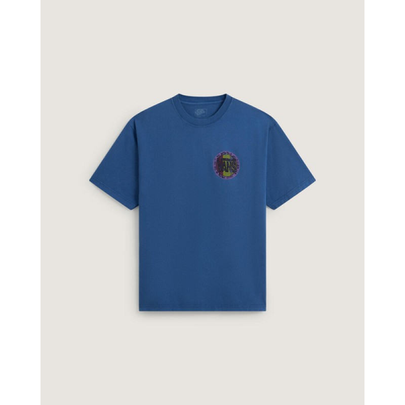 VANS Blotched Circle SS Tee True Navy
