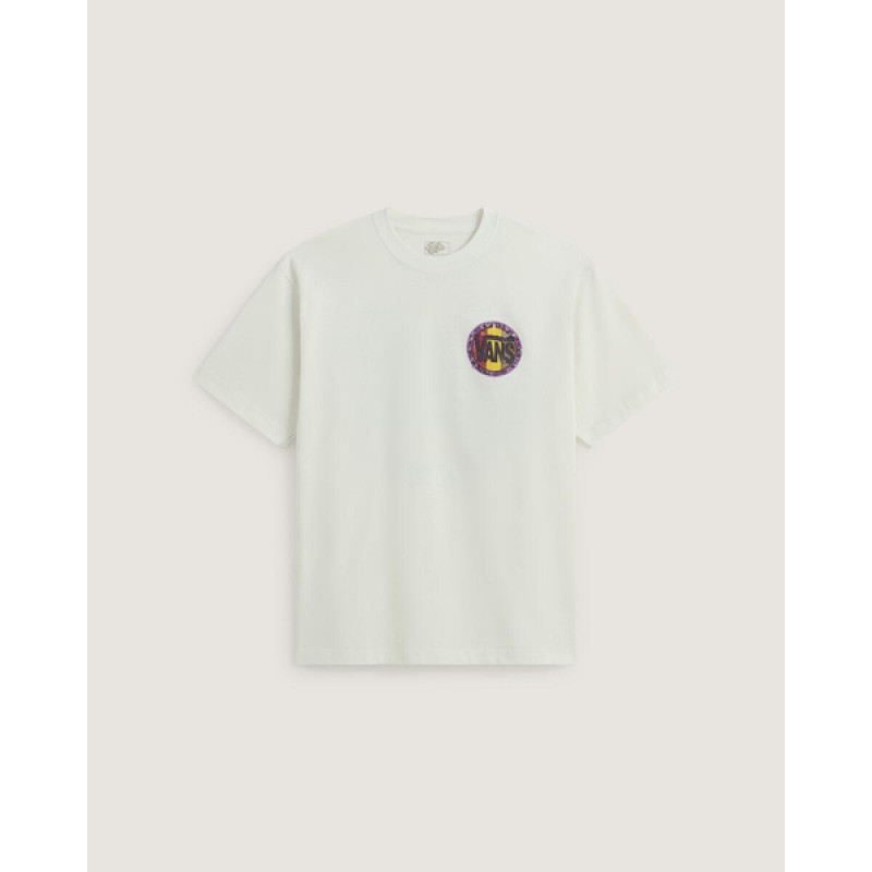 VANS Blotched Circle SS Tee marshmall