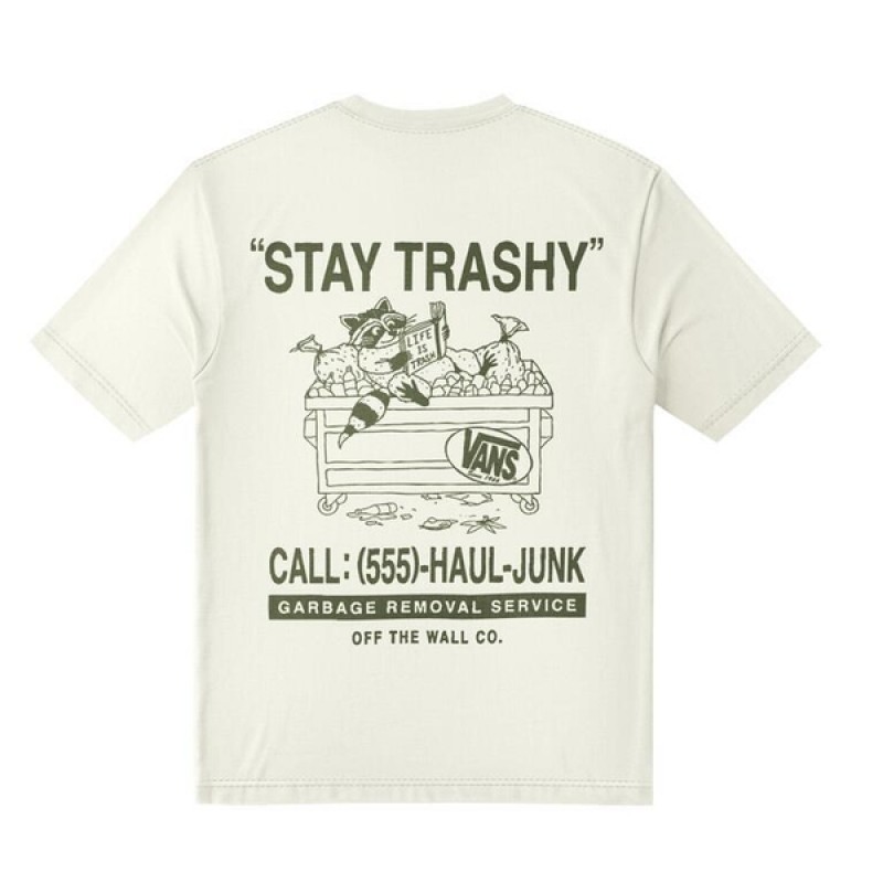 VANS Trashy SS Tee marshmallow