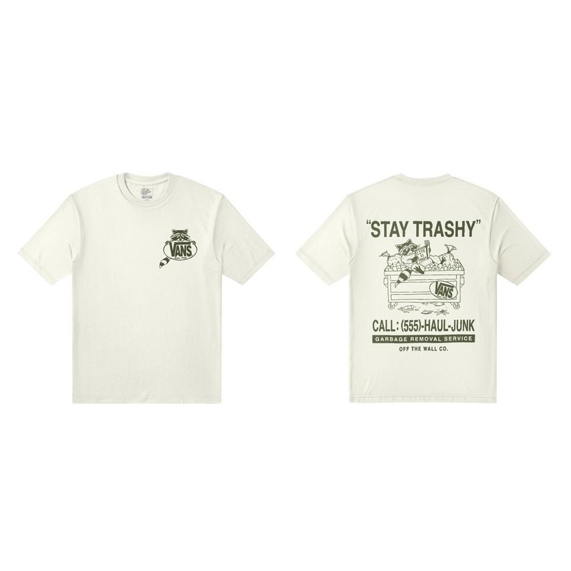 VANS Trashy SS Tee marshmallow
