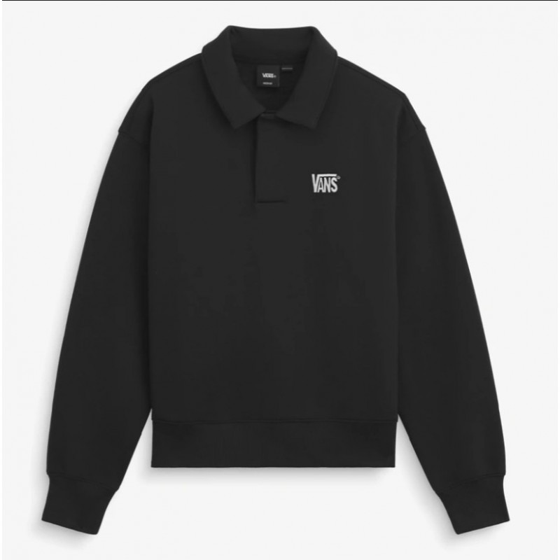 VANS Polo Fleece Pullover Black