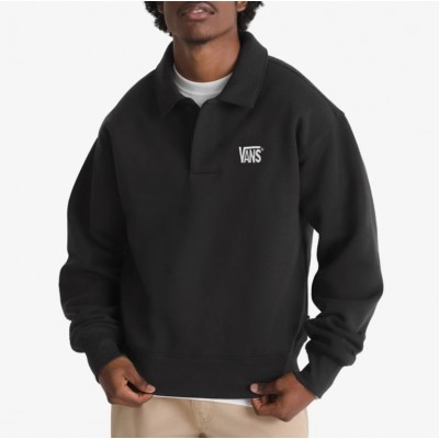 VANS Polo Fleece Pullover Black