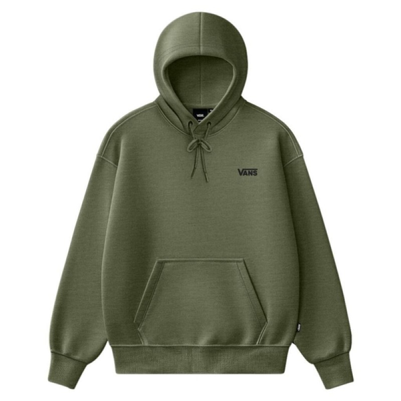 VANS Left Chest II Pullover Green Ba