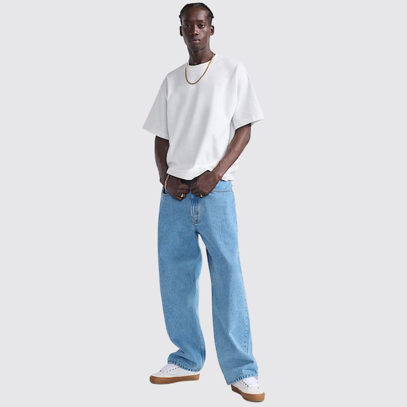 VANS Check-5 Baggy Denim Pan STONEWAS