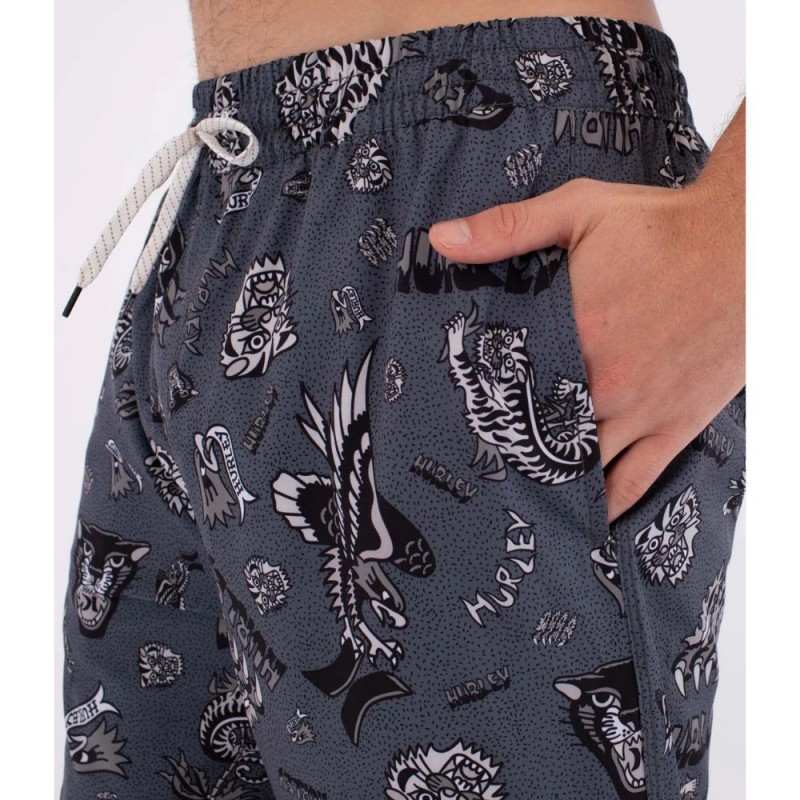 HURLEY BEACHWEAR ΣΟΡΤΣ ΜΑΓΙΟ ΜΕΣΑΙΑ ΣΟΡΤΣ