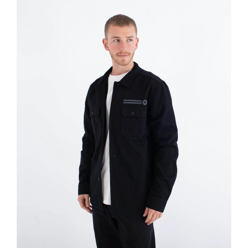 HURLEY M WOVEN LS OVERSHIRT CRAFT